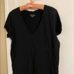 Black, XL, merona tee